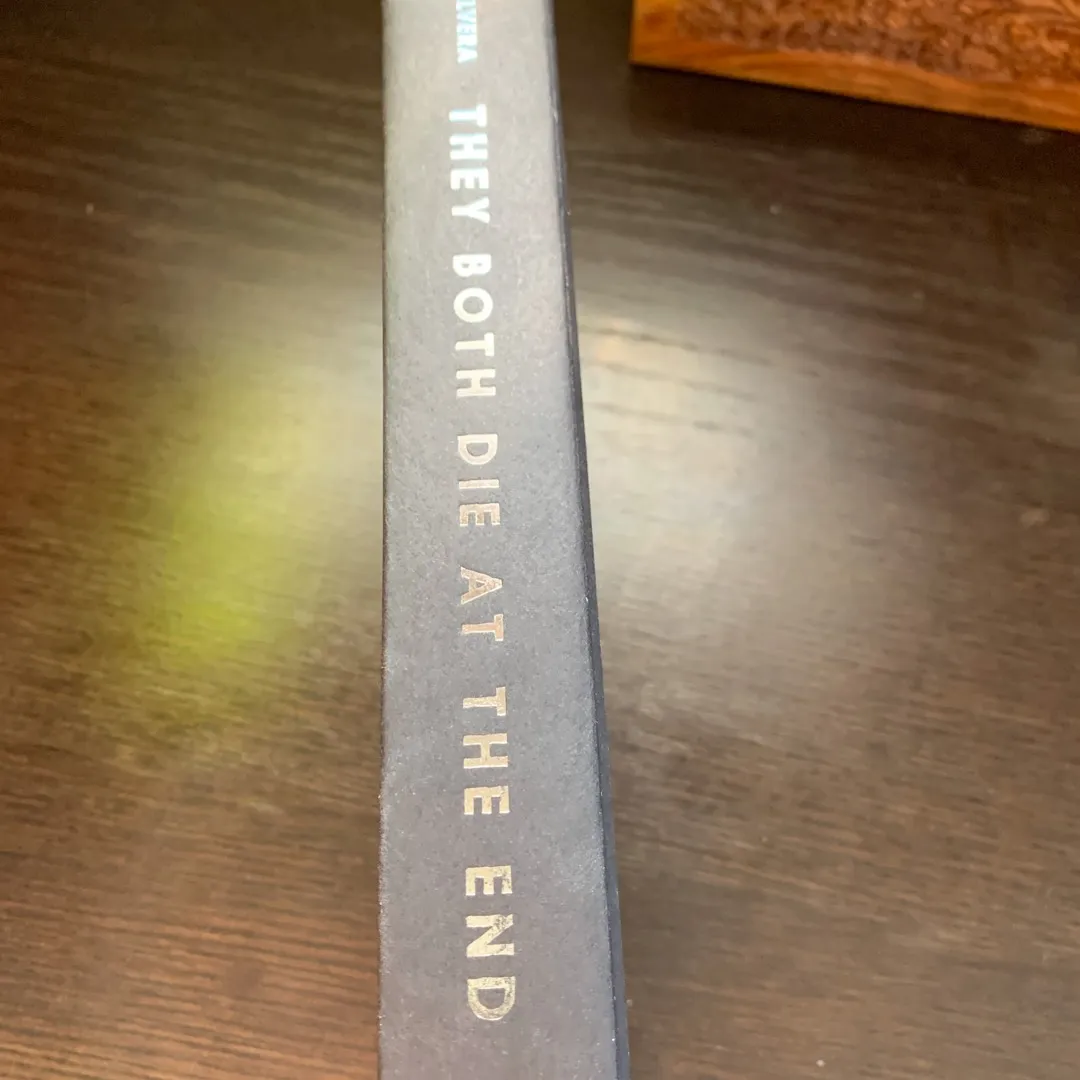 Hardcover Book: They both Die At The End photo 1