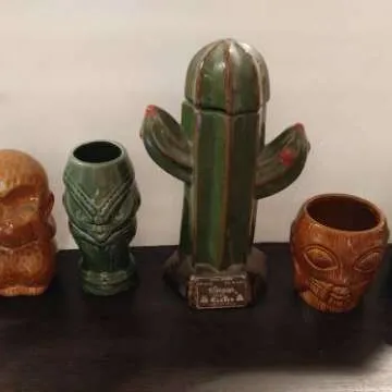 Tiki Cups & Cactus Bottle photo 1