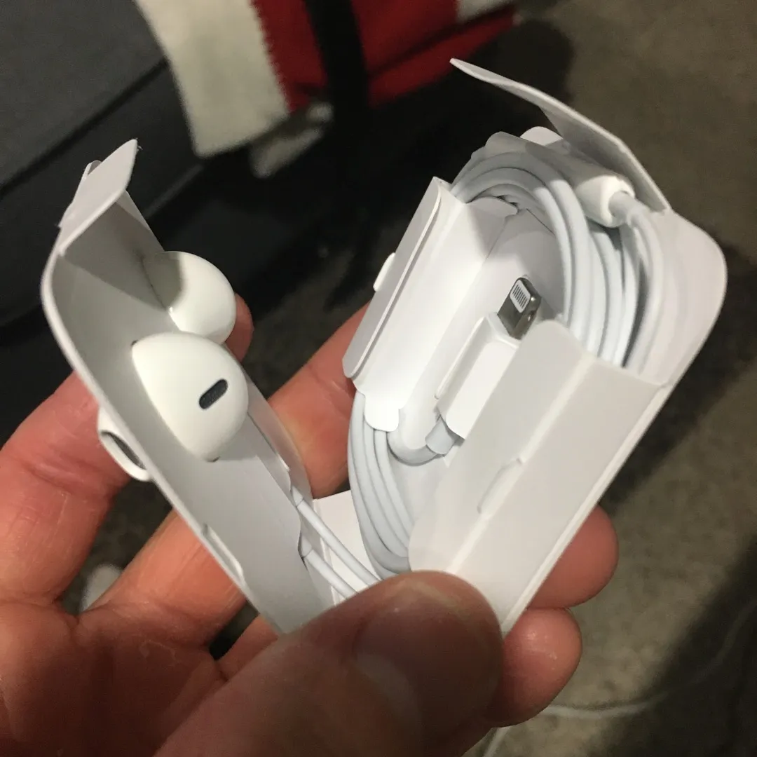 iPhone Earbuds (Wired) - Brand New photo 3