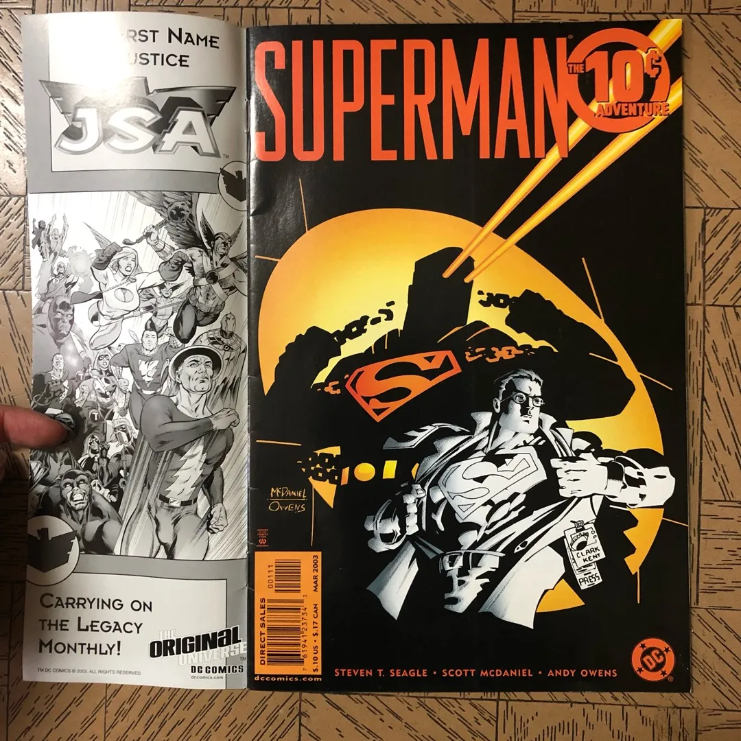 Superman 10 Cent Adventure Comic photo 3
