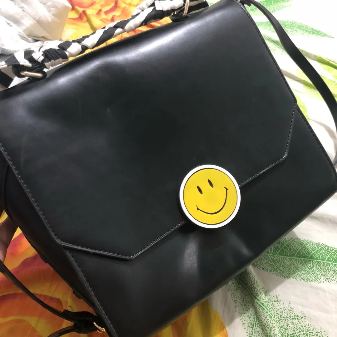 Zara Crossbody Side Bag - Black photo 4