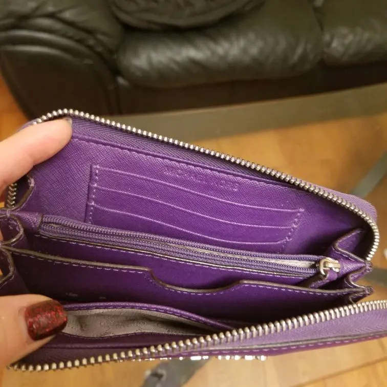 Michael Kors Wallet - Purple photo 3