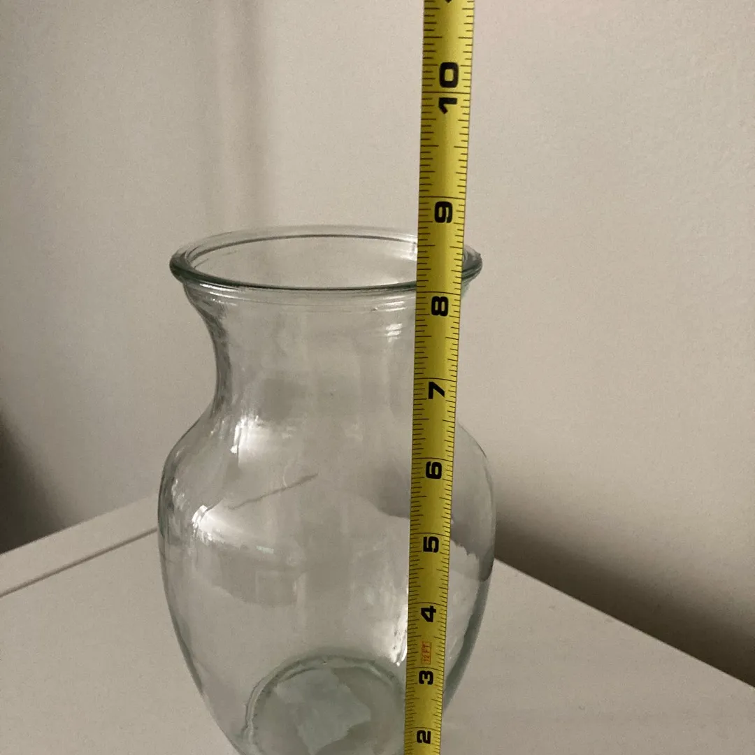 EUC Glass Vase photo 3
