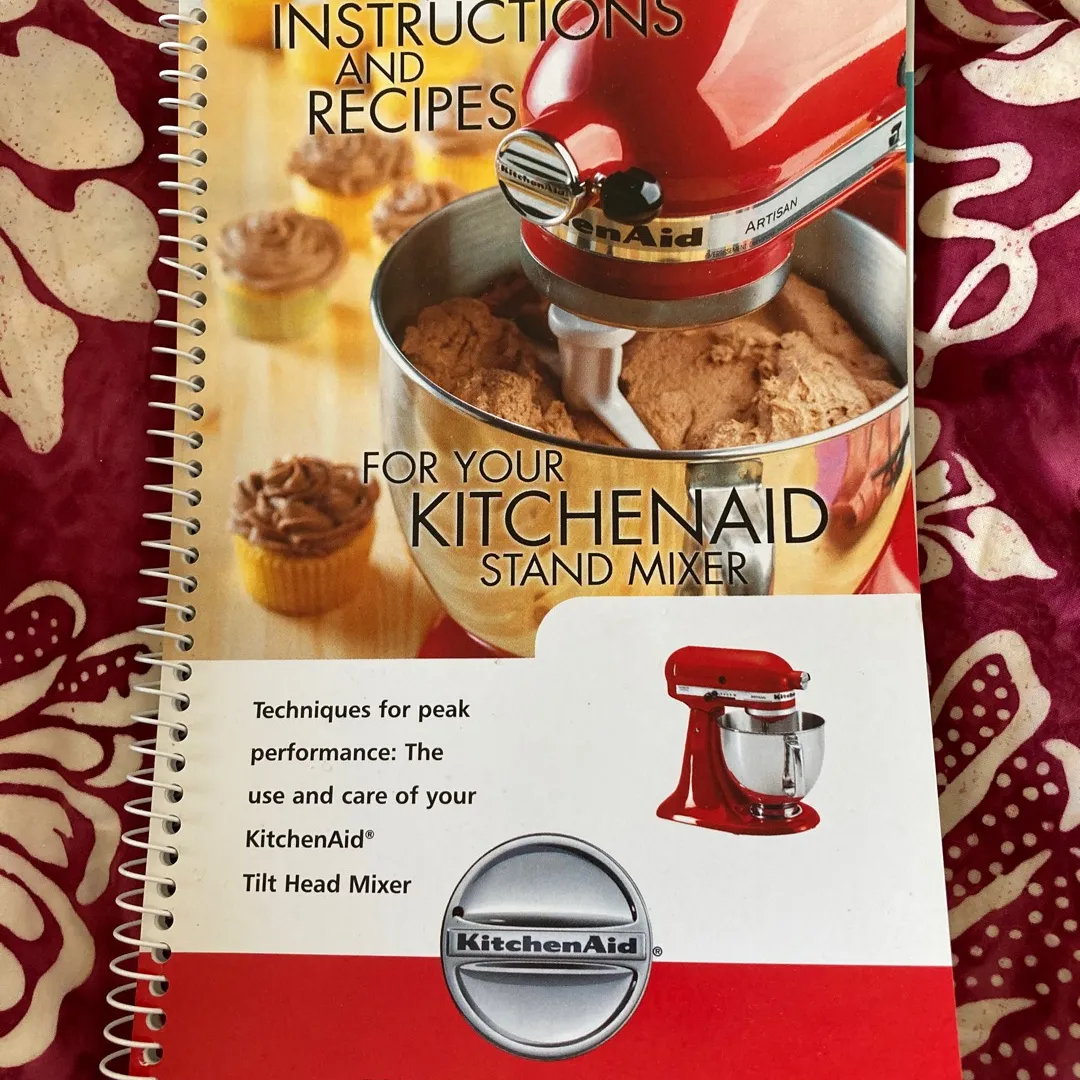 Kitchen aid Instructions/recipe Book (free) photo 1