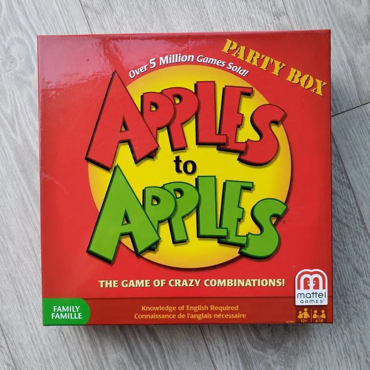 Apples To Apples Boardgame photo 1