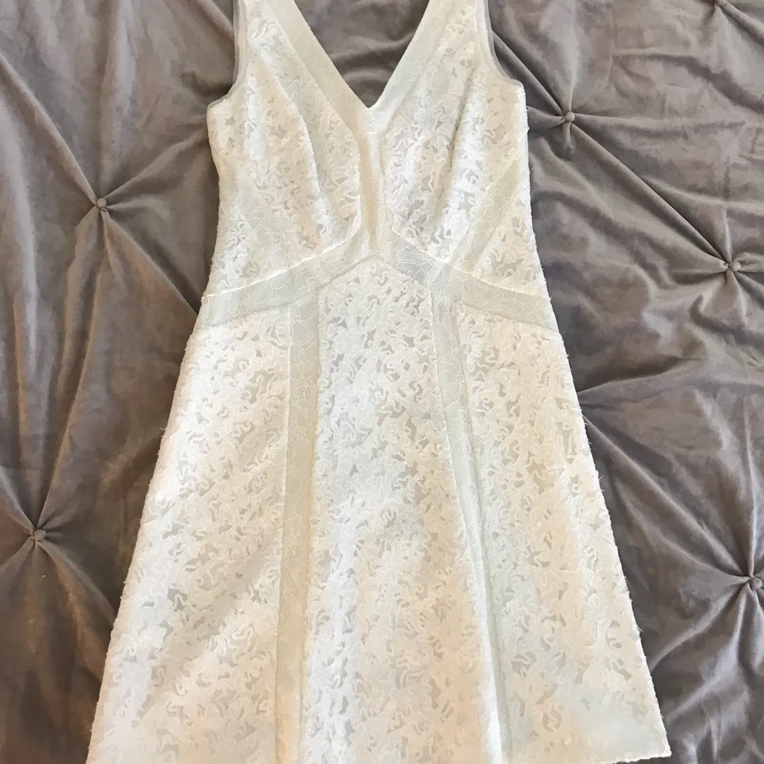 Brand New BCBG White Dress photo 1