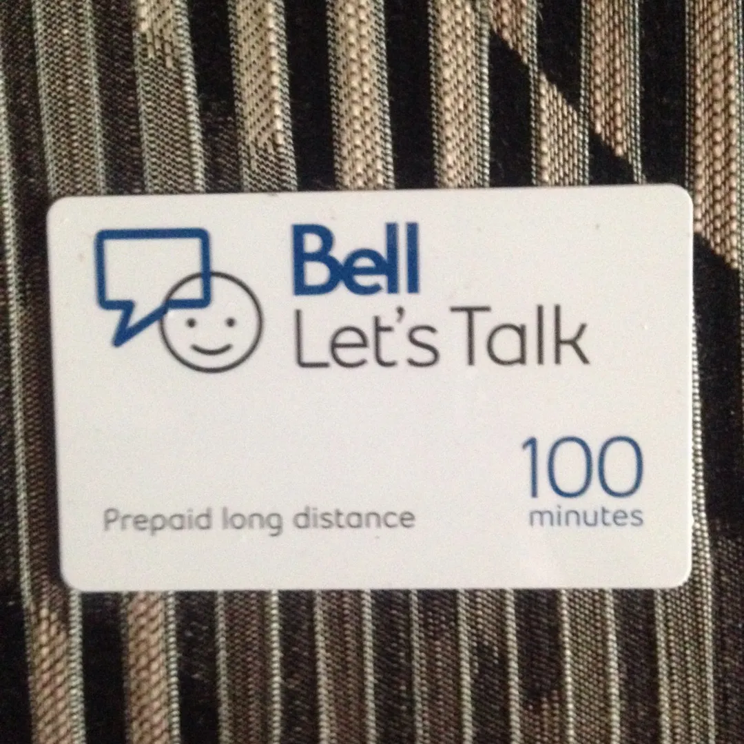 Bell Prepaid Long Distance Phone Card - 100 Minutes photo 1