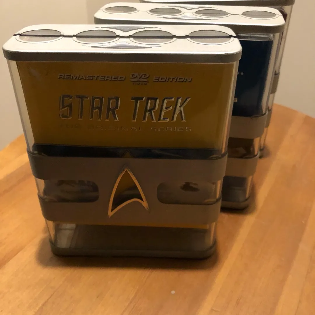 Complete Star Trek TOS DVDs photo 1