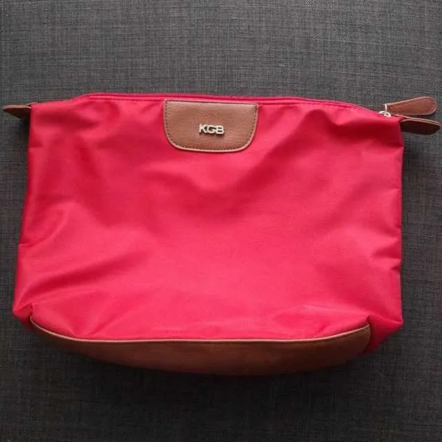 Red Cosmetic Bag photo 4