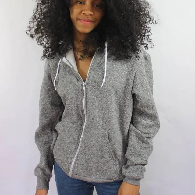 American Apparel Zip-Up Hoodie (Unisex - Size Small) photo 1