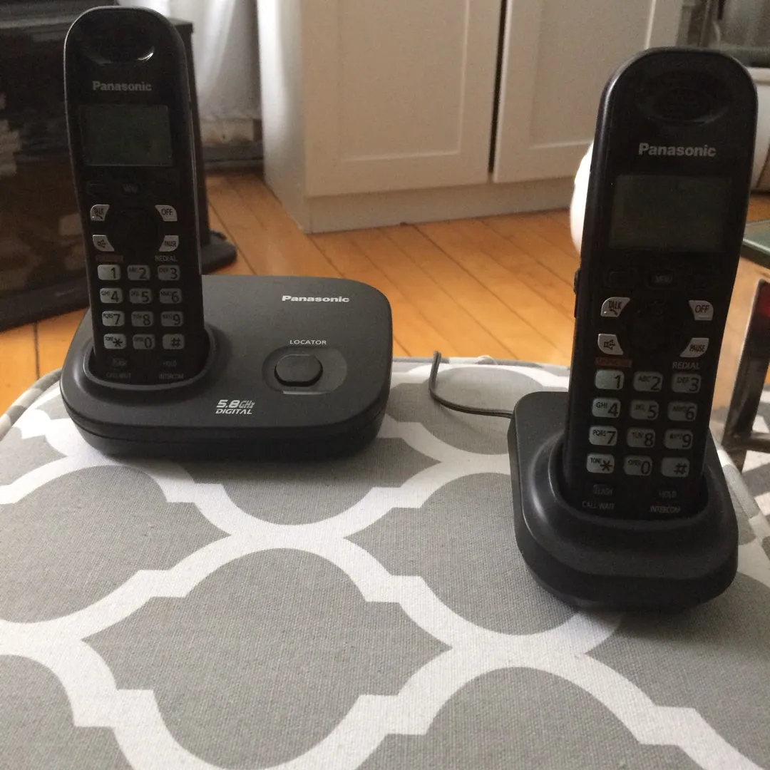 Two Cordless Landline Phones photo 1