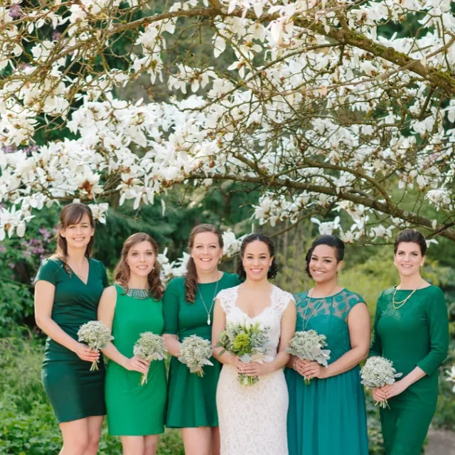 Emerald Green Ralph Lauren Dress - Sz 4 photo 4