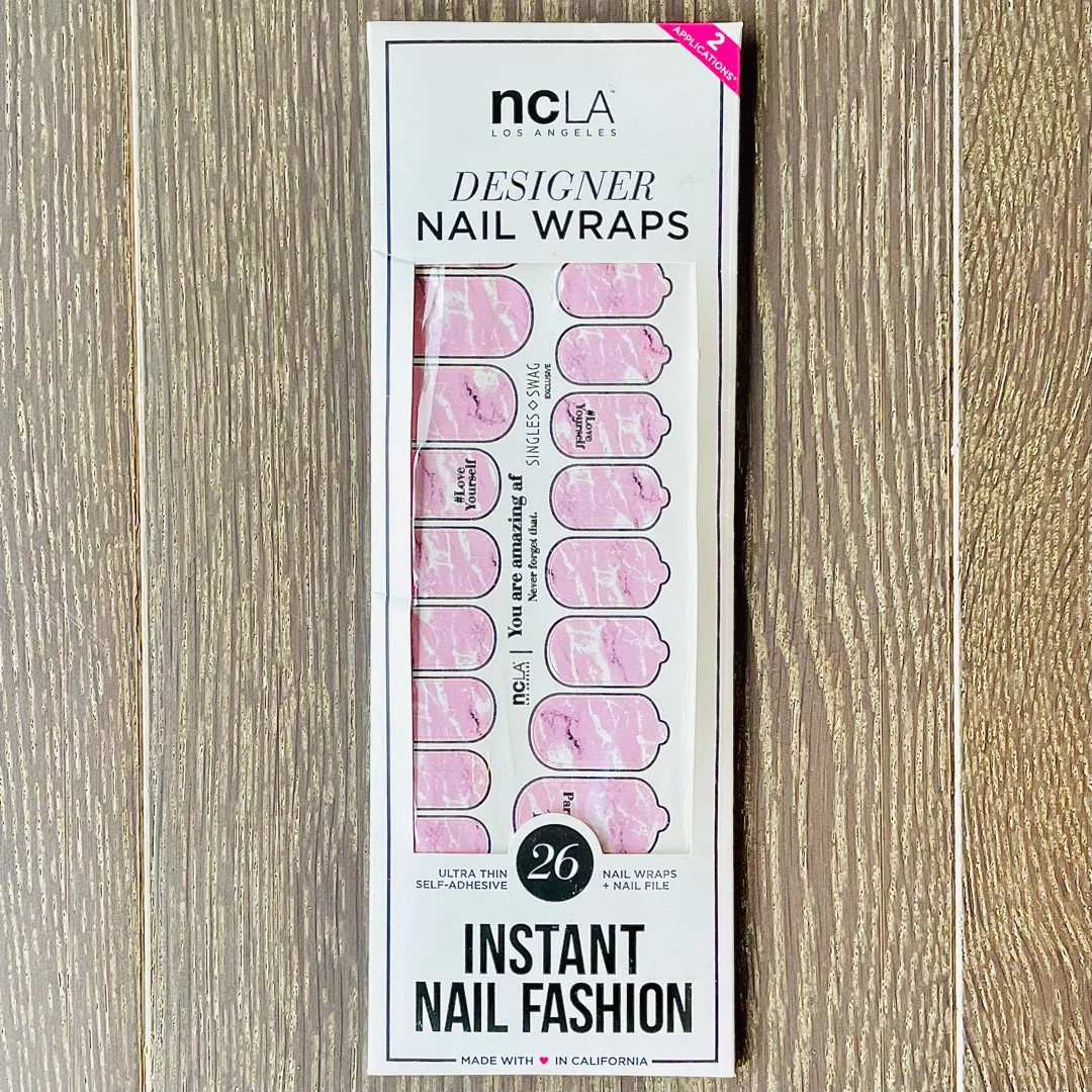 BNIP NCLA Marble Nail Wraps photo 1