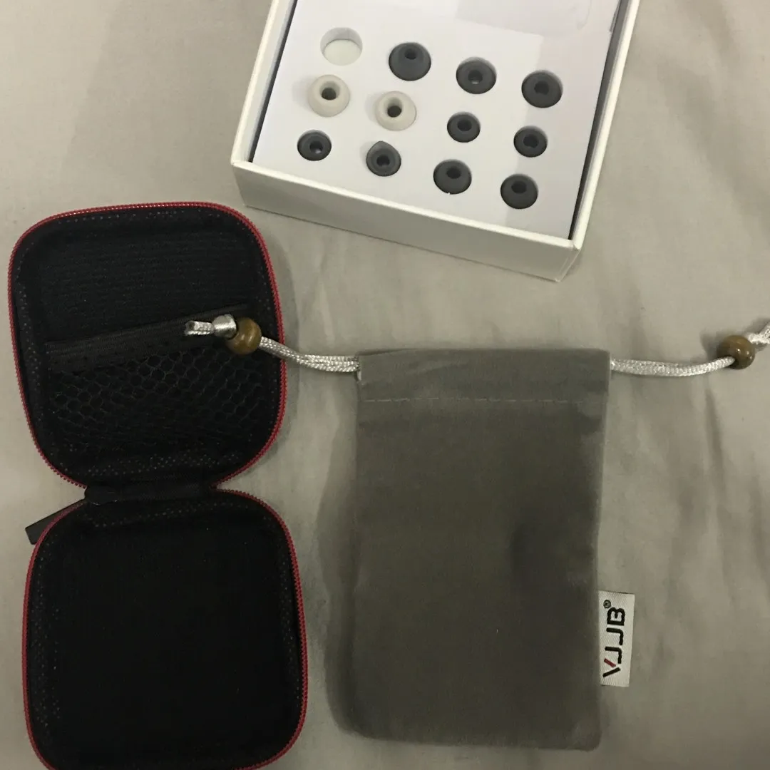 Ear Buds Case With Extra Attachments photo 1