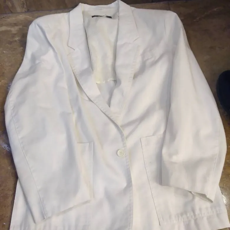 White Cotton* Suit photo 1