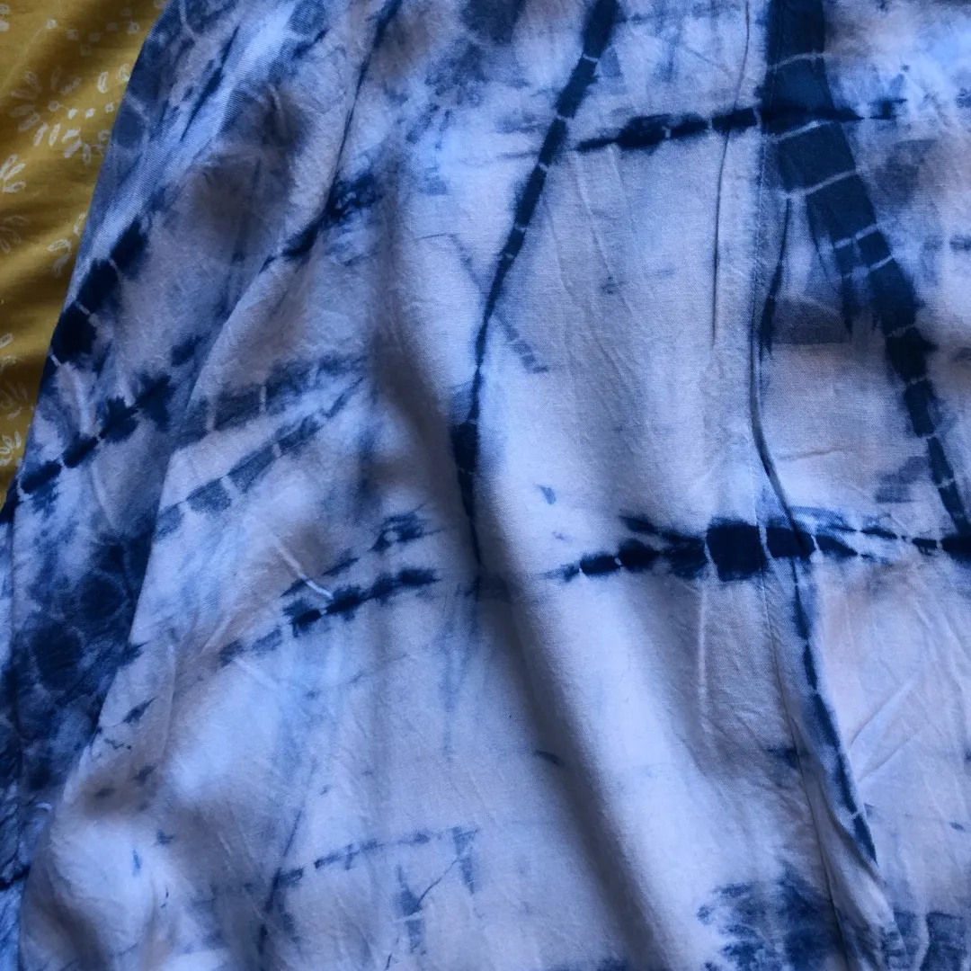 Blue tie dye American Rag Dress -medium/large photo 7