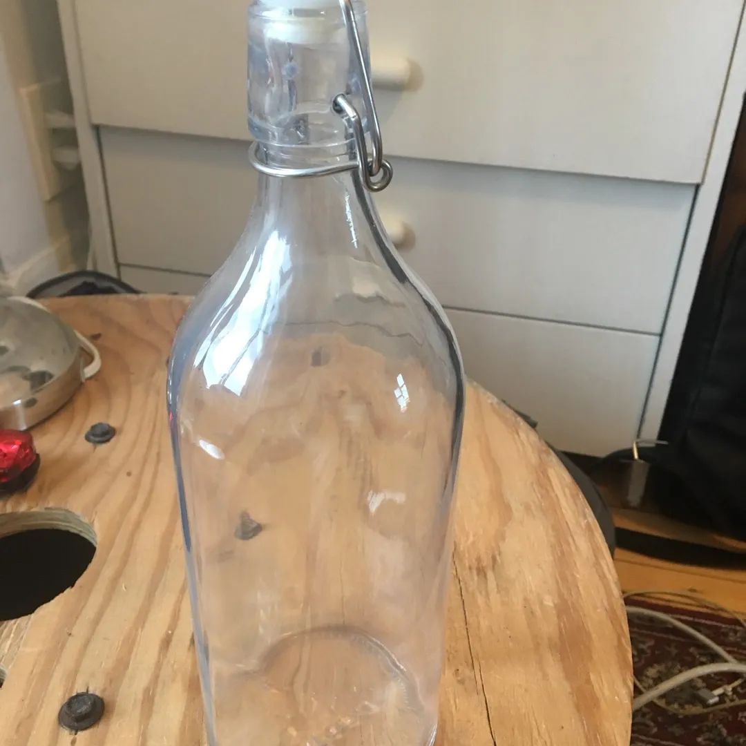 Glass Water Bottle photo 1