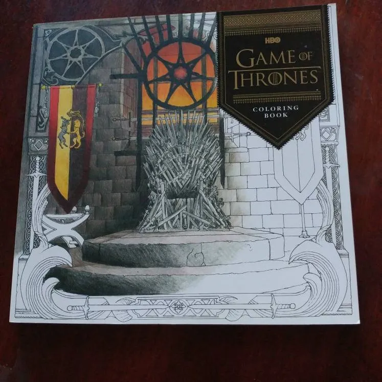 Game of thrones colouring book. photo 1