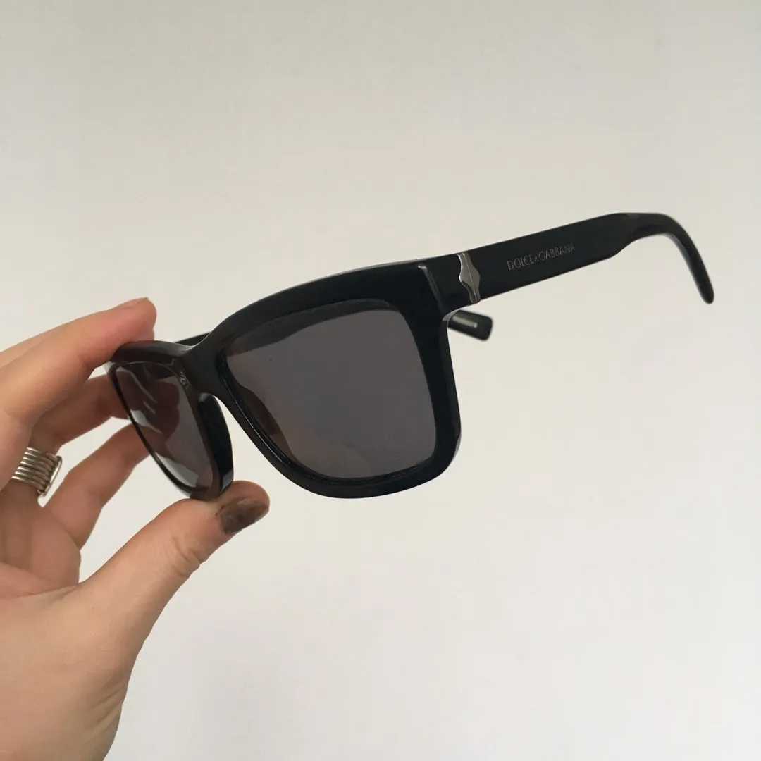 Dolce & Gabbana Sun Glasses - Black With Case photo 1