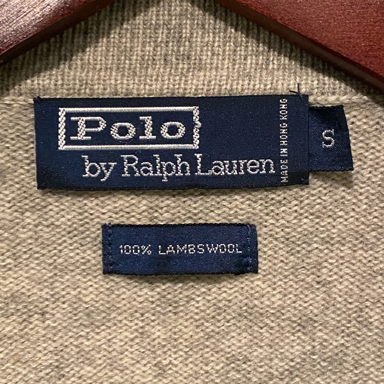 Ralph Lauren sweater knit polo shirt photo 3