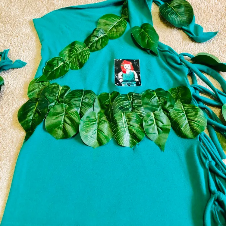 Homemade Poison Ivy/Jungle Girl Costume photo 1