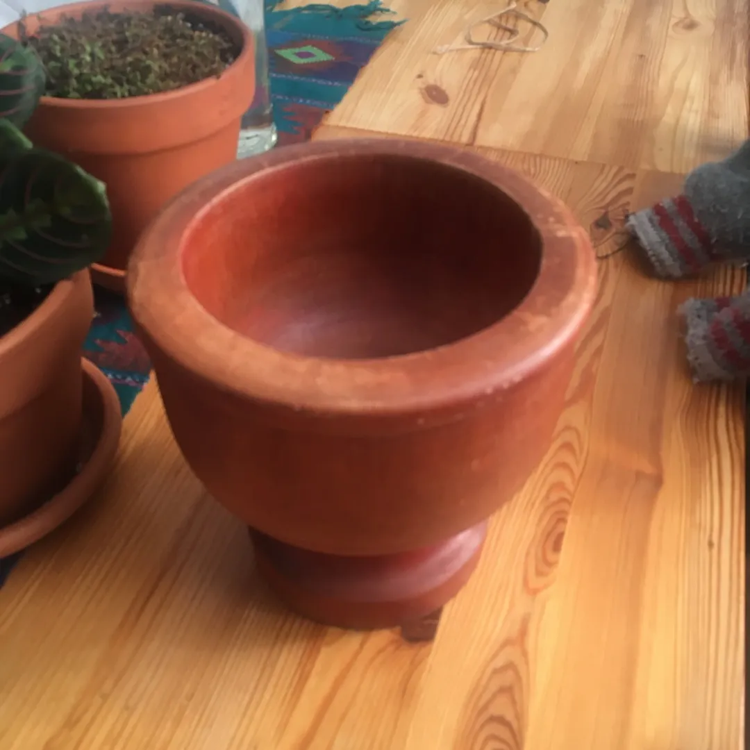 Wooden Plant Pot photo 1