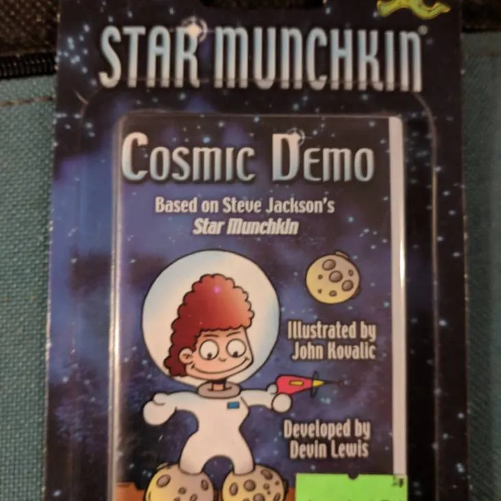 Sealed Star Munchkin Cosmic Demo photo 1