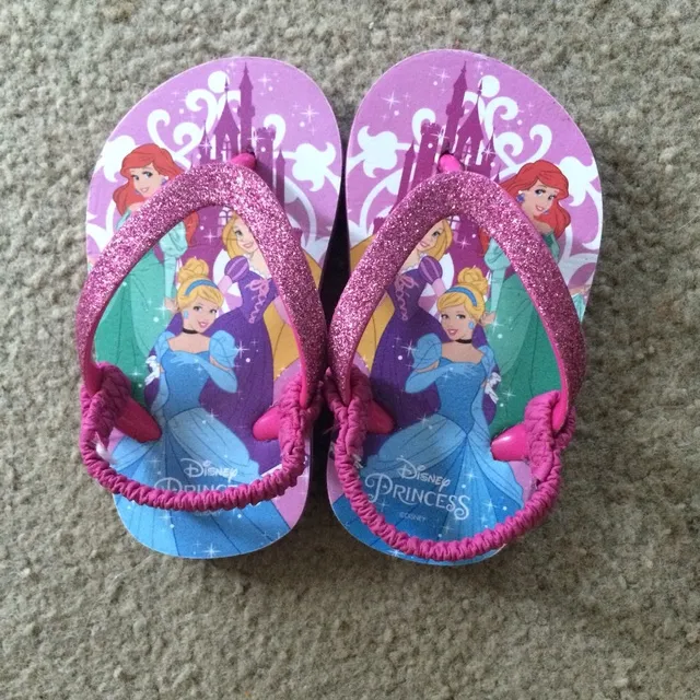Size 5/6 Toddler Disney Sandals photo 1