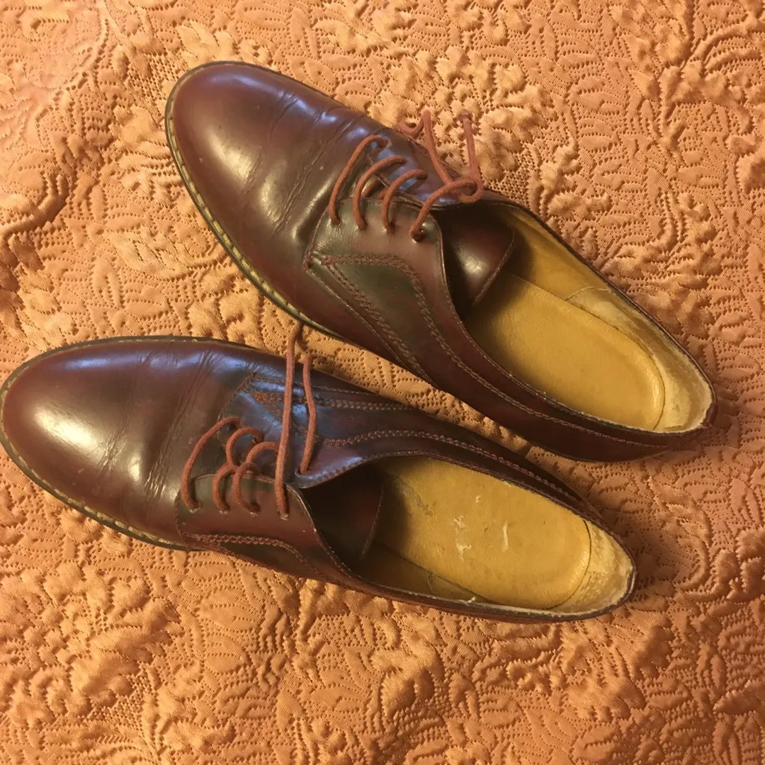 Leather Oxford Shoes photo 4