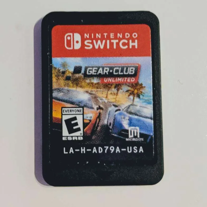 Gear Club Unlimited - Nintendo Switch (Loose)(EUC) photo 1