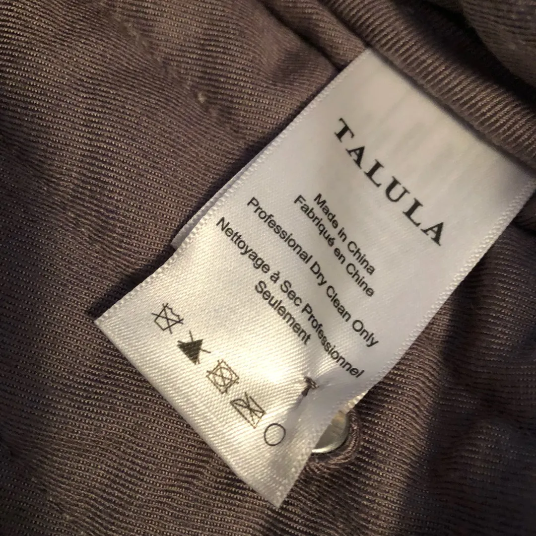 Aritzia Talula Jacket Size XXS -taupe photo 4
