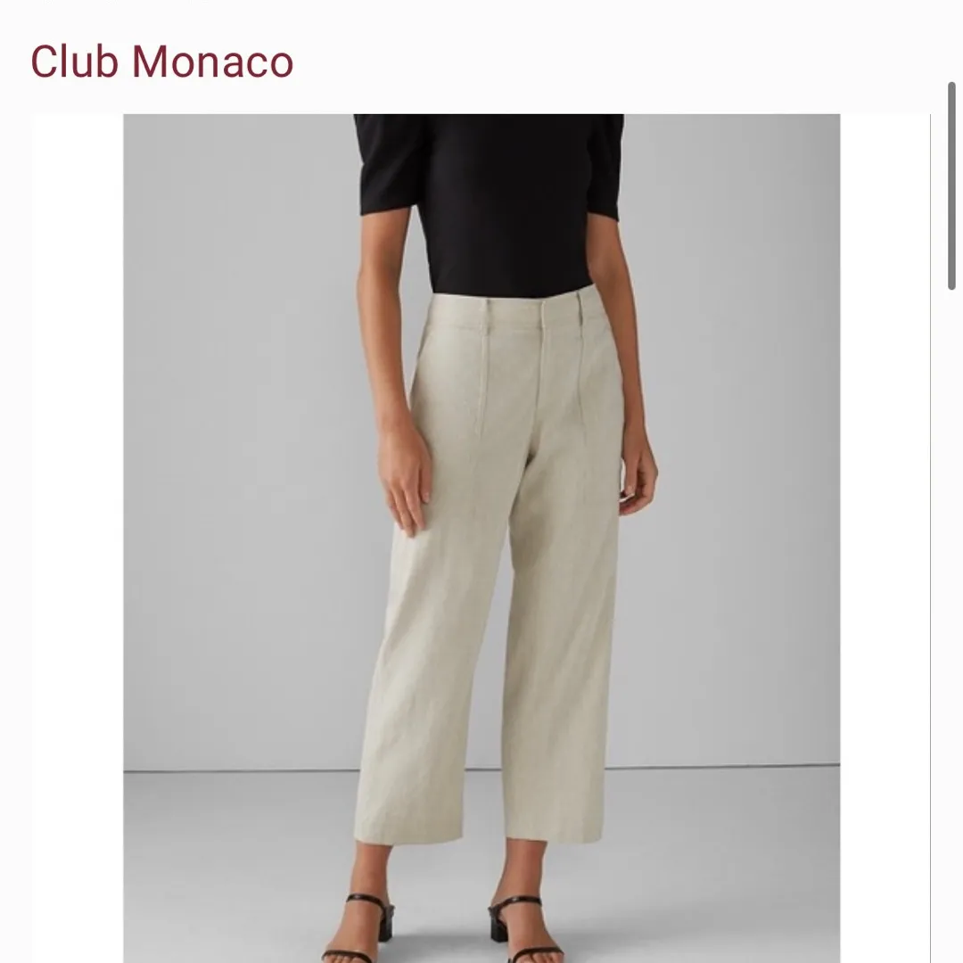 Club Monaco Linen Trousers photo 1