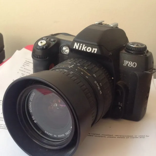 Nikon F80 Film SLR Camera photo 1