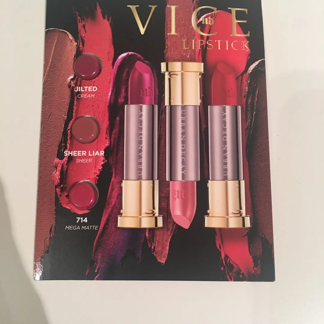 FREE - UD Vice Lipstick Samples photo 1