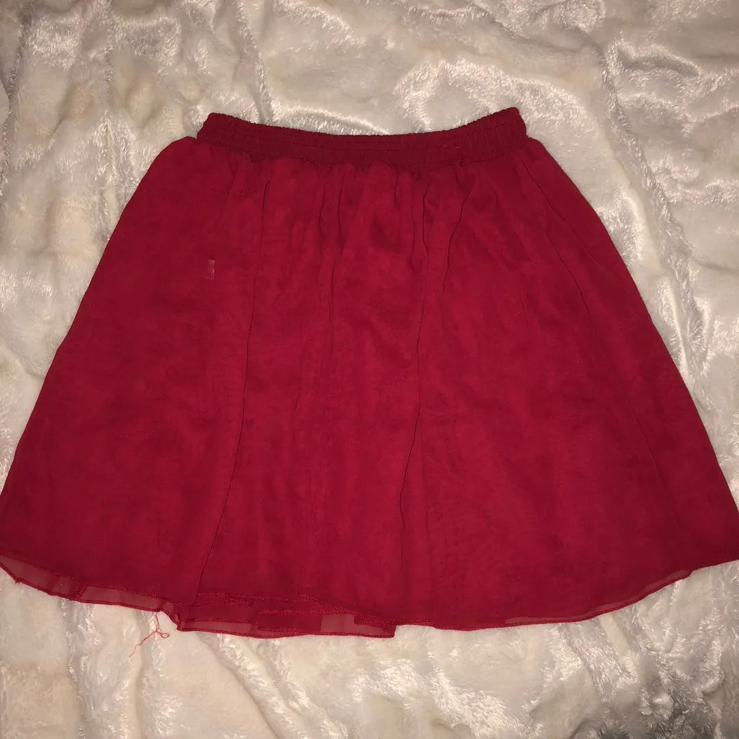 American Apparel Holiday Chiffon Skirt photo 1