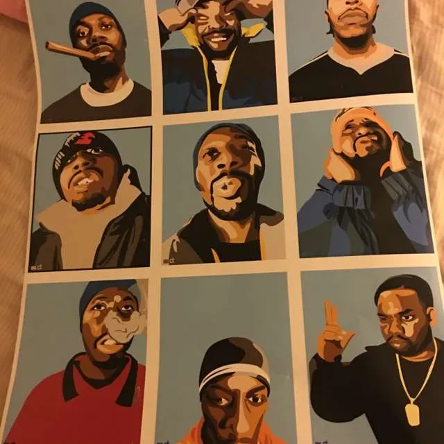 Wu Tang Clan Books And Poster photo 1