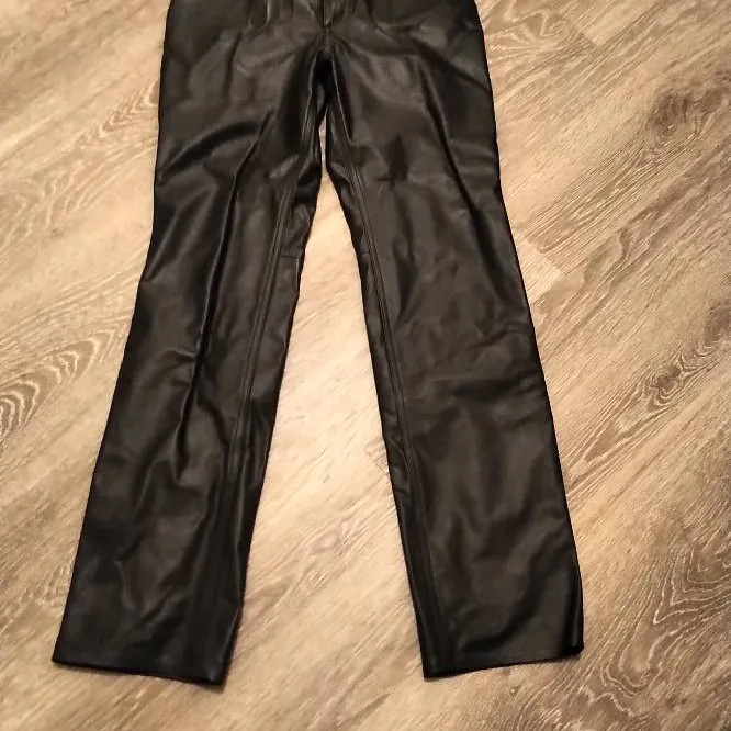Black Leather Pants photo 1