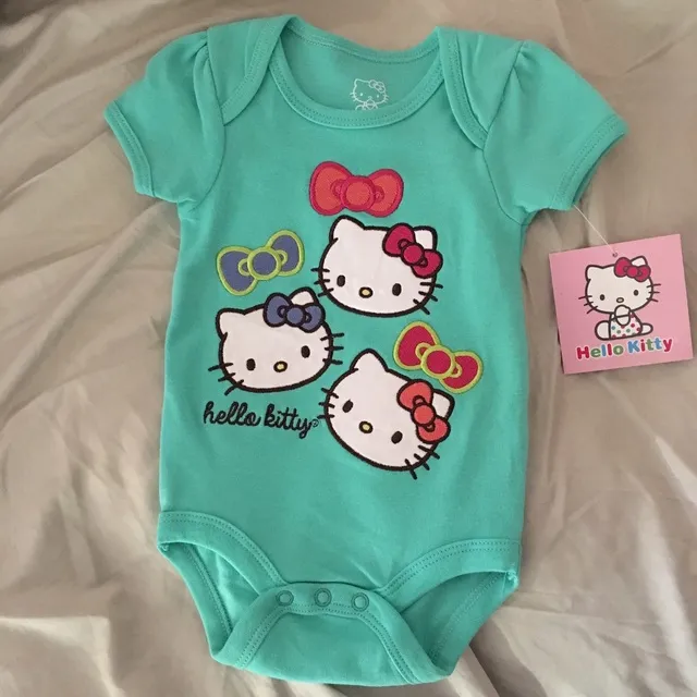 Brand New Hello Kitty Onesie With Tags 3 - 6 Months photo 1