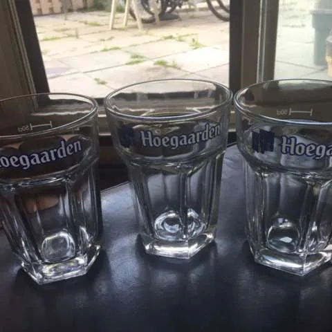 Hoegaarden Beer Glasses photo 1