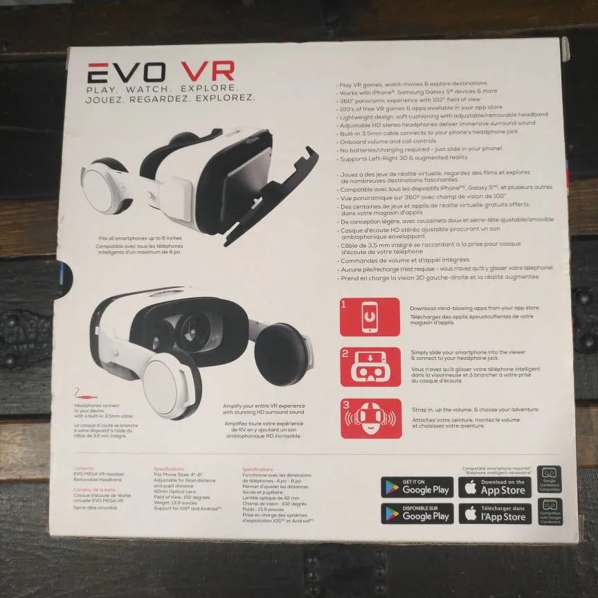 Evo VR headset photo 3
