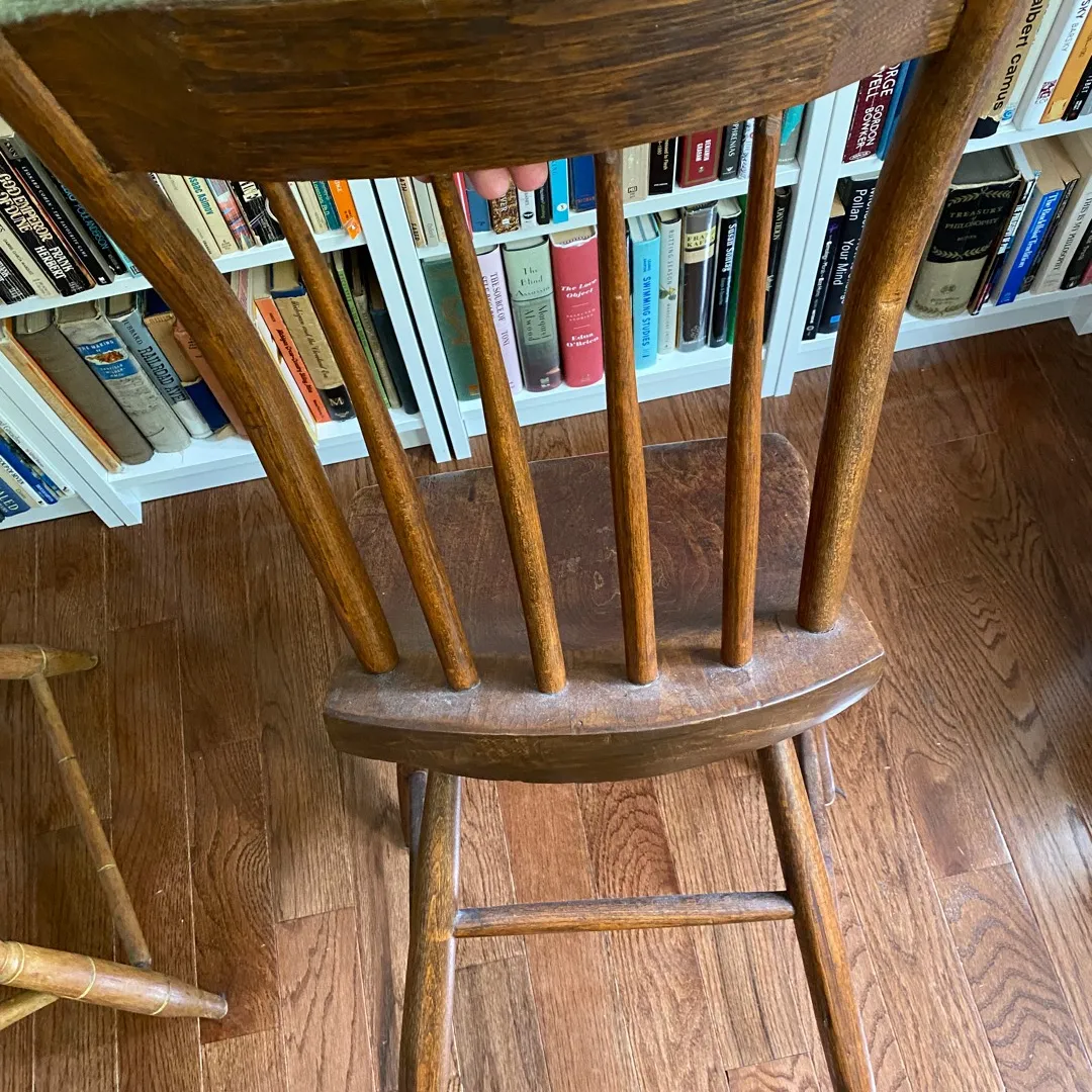 Antique Wood Chairs photo 11