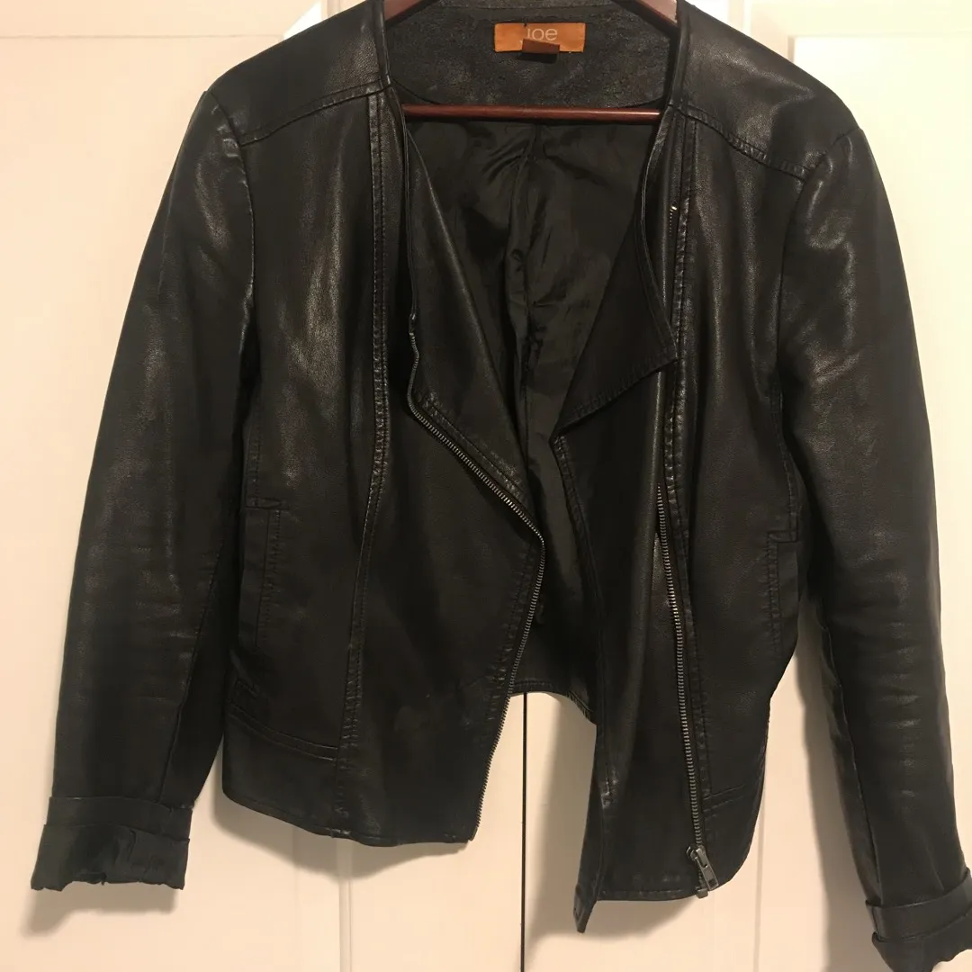Leather Jacket Size M photo 1