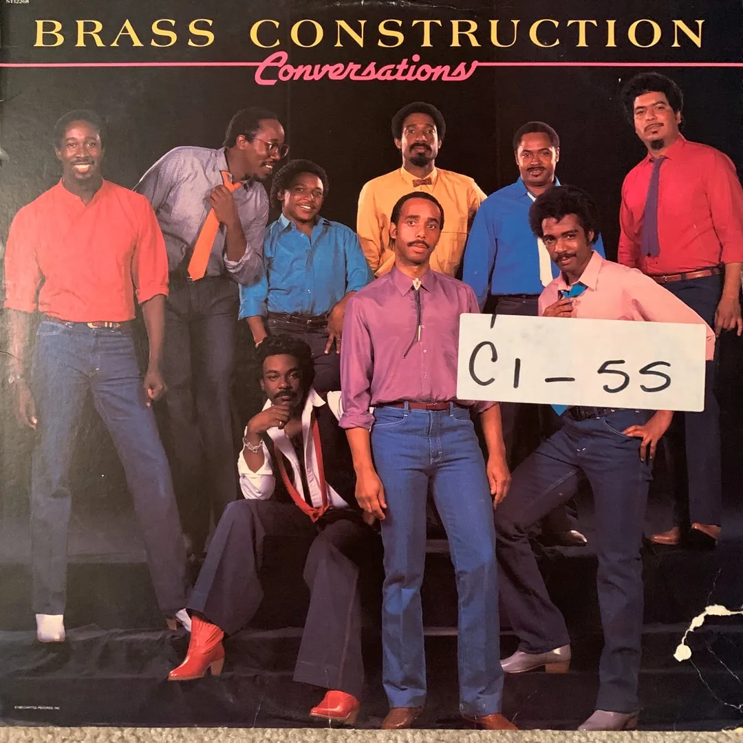 Brass Construction - Conversations Vinyl Record (1983) photo 1
