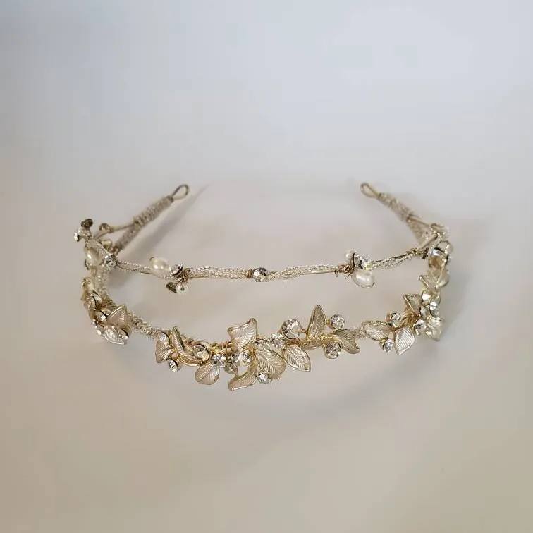 Bridal Headband Hair Accessory Crown Tiara photo 4