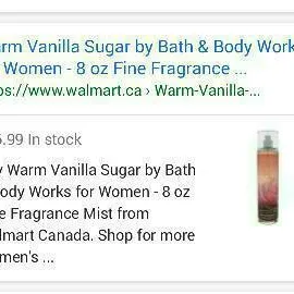 Bath And Body Works Large Size Warm Vanilla Sugar Body Spray ... photo 4