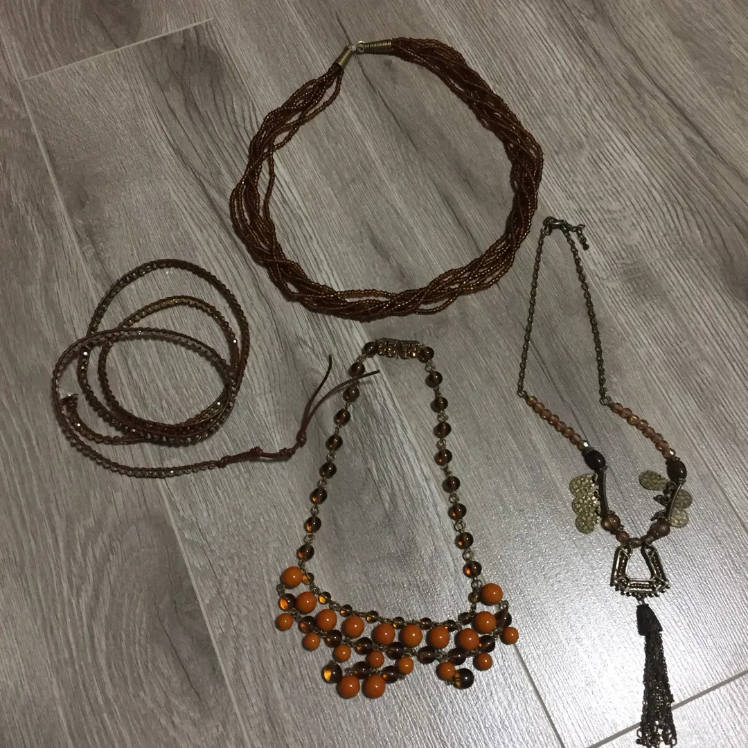 Assorted Brown Jewelry photo 1