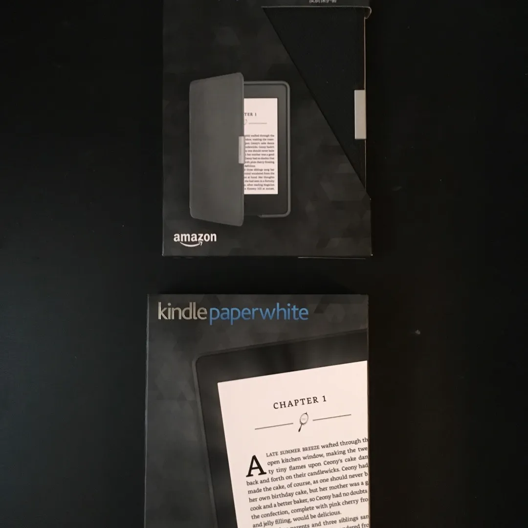 Kindle Paperwhite & Leather Case (unopened) photo 1