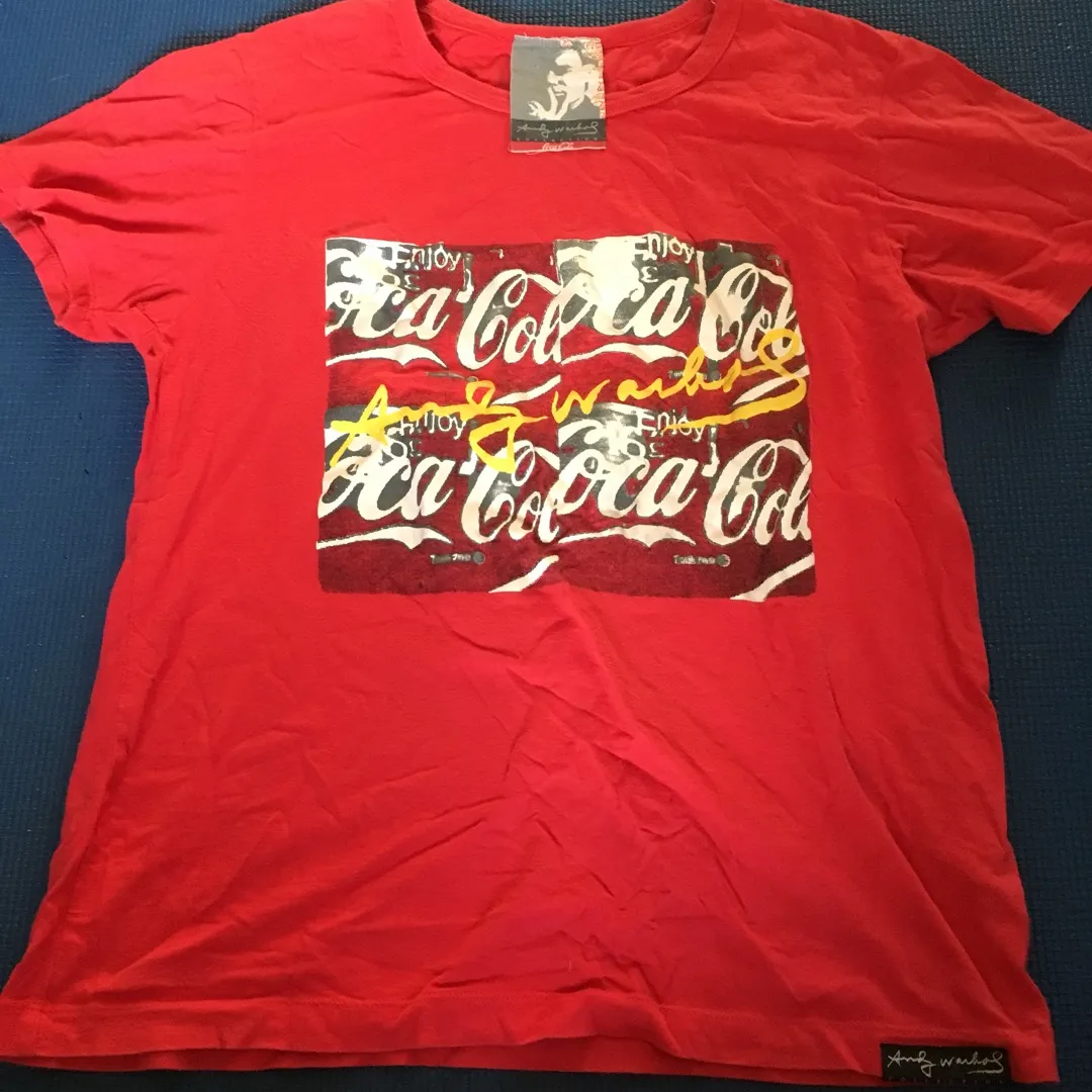 Andy Warhol Coca Cola T-shirt photo 1