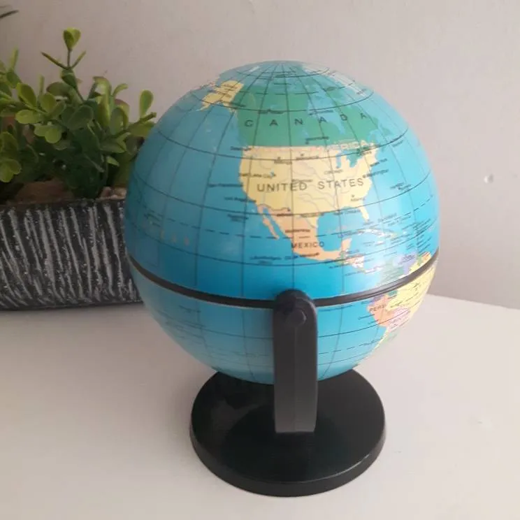 🦄 Small World Globe W/base 5.5" photo 4