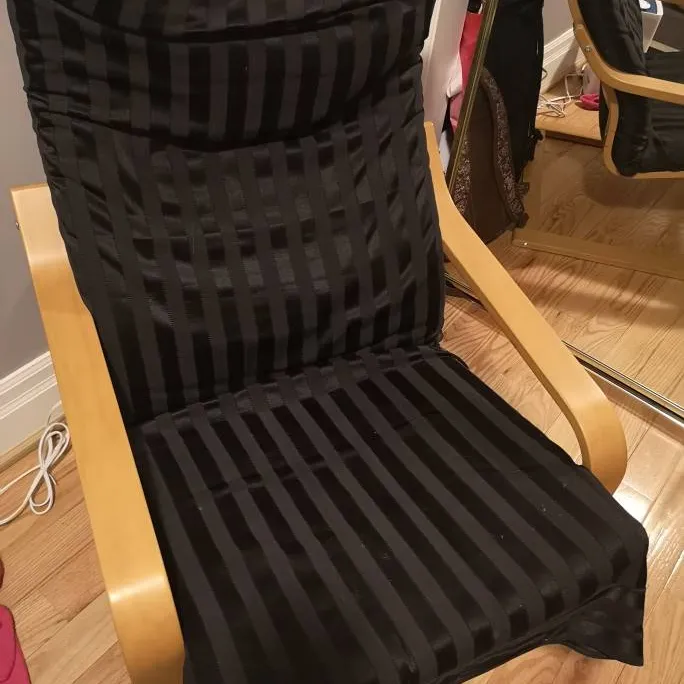 Ikea Chair With Foot Stool photo 1